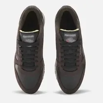Reebok Classic Leather noir et marron pointure 45 vue de dessus