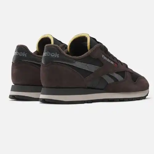 Baskets Reebok Classic Leather Black Dark Matter Grey pour homme