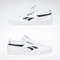 Chaussure Reebok Club C Revenge cuir blanc semelle caoutchouc