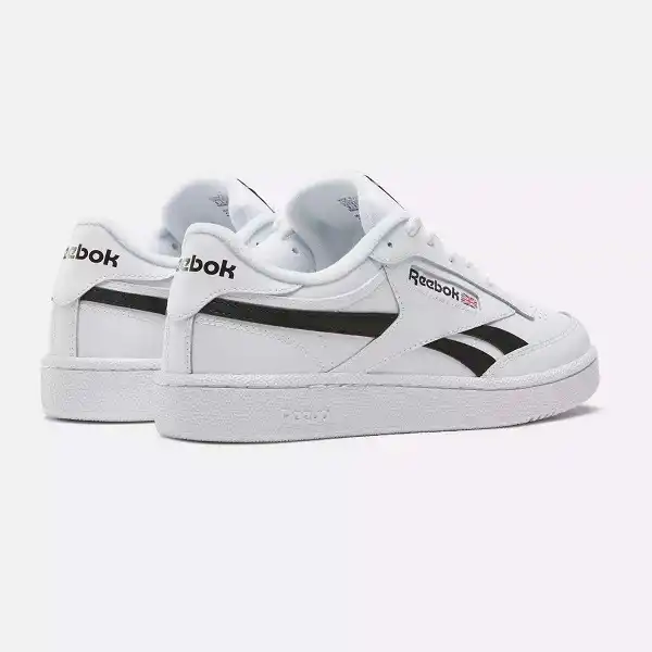 Baskets Reebok Club C Revenge blanc noir vue arrière