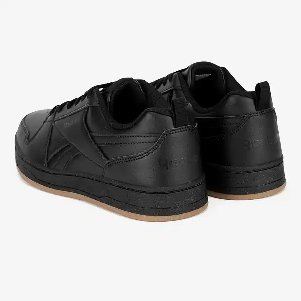 Baskets Reebok noires Prime 2.0 avec semelle gomme marron