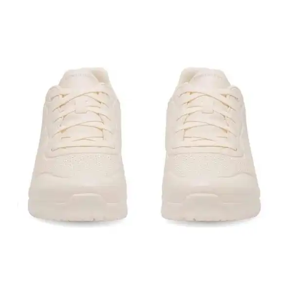 Baskets Skechers Uno Stand on Air beiges pointure 37 vue de face