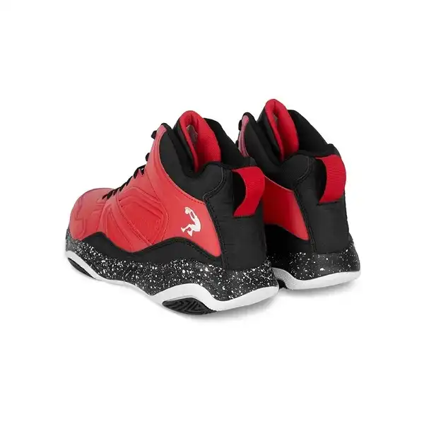 Chaussures basketball enfant Shaq Shaqnotize rouge noir