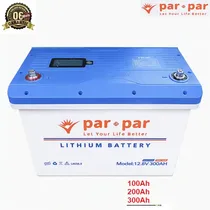Batterie Lithium LiFePO4 PAR PAR 12,8V