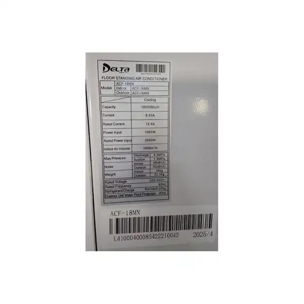 Climatiseur DELTA ACF-24MN 24000 BTU disponible au Cameroun