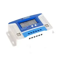 Contrôleur de charge solaire PWM intelligent Raggie RG-630LE 30A avec écran LED couleur.