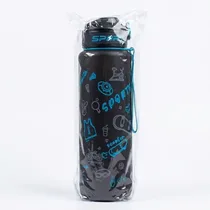 Bouteille d’eau sportive 1000 ml avec bouchon sécurisé.