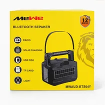 Contenu de la boîte du haut-parleur Bluetooth MeWe MWAUD-BTS04Y.