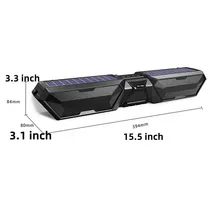 Enceinte portable MeWe Bluetooth 5.3 avec panneau solaire