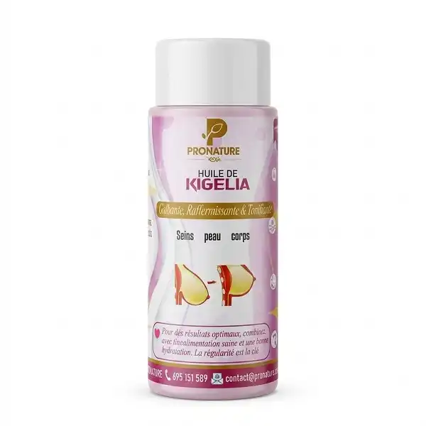 Huile de Kigelia Pronature pour soin raffermissant du corps