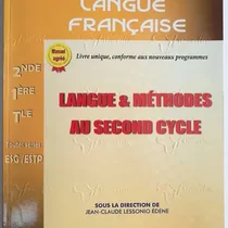 Couverture principale du manuel Langue et Méthode au 2nd Cycle