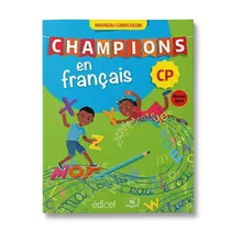Couverture principale du livre scolaire Champions en Français CP