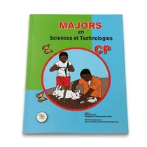 Vue de face du livre scolaire Majors en science CP fermé