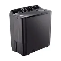Machine à laver semi-automatique LG P800R3AGNC 8 kg noire