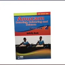Couverture du livre Anucam Drawing and Coloring Nursery 2 au Cameroun.