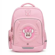 Vue avant du sac Disney Minnie Mouse avec panneau rigide relief