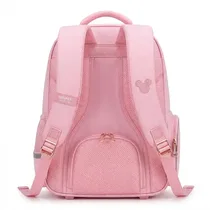 ac à dos scolaire ergonomique Disney Minnie Mouse rose pour fille primaire
