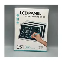 Ardoise magique LCD panel de 15 pouces avec stylet pour dessin et écriture enfant