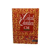 Manuel scolaire Le Calcul Quotidien CM collection Bodard Lagoutte Nathan disponible au Cameroun.