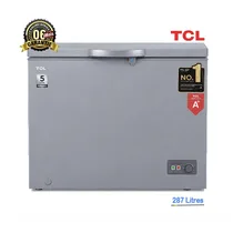 ongélateur coffre TCL287 litres avec garantie 06 mois.