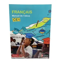 Couverture principale du manuel scolaire Français CE1 Nathan
