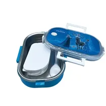 Gamelle Frozen ouverte montrant les compartiments de rangement