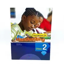 Couverture principale du cahier scolaire Emerging in Handwriting Class 2