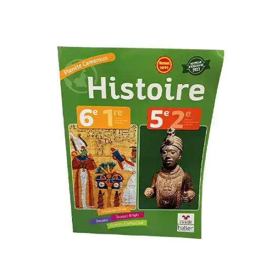 Page intérieure du manuel scolaire Histoire 6ème 5ème
