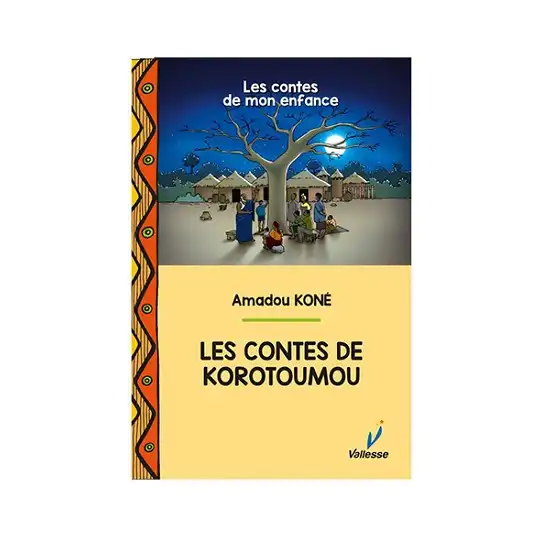 Élève de 6ème lisant Les contes de Korotoumou au Cameroun.