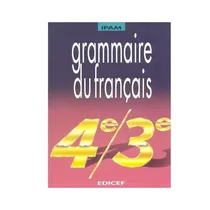 Grammaire du français 4e 3e manuel scolaire de grammaire