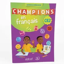 Couverture principale du manuel scolaire Champions en Français CE2