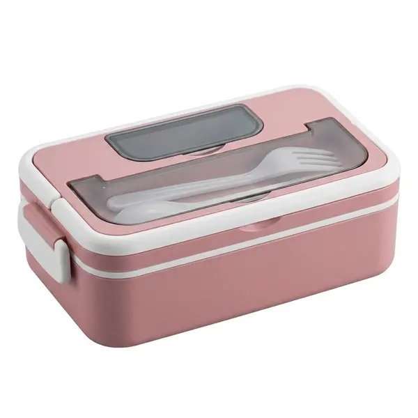 Vue de face de la Gamelle Lunch Box fermée et sécurisée