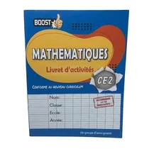 Couverture principale du Livret d'Activités Mathématiques CE2 Nathan
