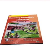 Couverture du manuel Elementary Mathematics Activity Book Nursery 2 par Dove au Cameroun.