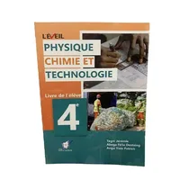Couverture du livre L'Éveil Physique Chimie et Technologie 4ème NMI Education au Cameroun