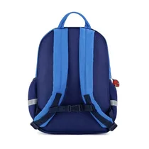 Sac scolaire Spiderman bleu avec poches latérales en maille