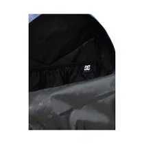 Sac à dos scolaire bleu et noir avec poche frontale zippée