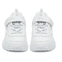 Baskets enfant Fila Skye V Kids blanches avec fermeture Velcro