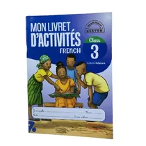 Couverture officielle du Workbook of French Class 3 par Africa Education