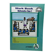 Couverture du Work Book Mathematics Class 3 par ATEMEC