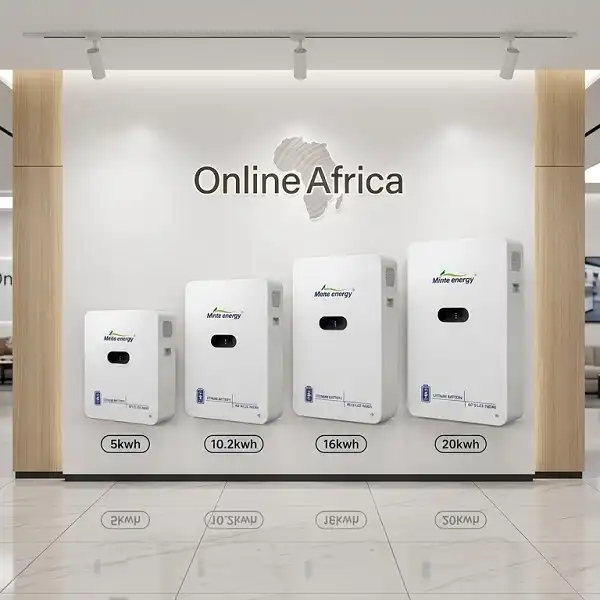 Batterie lithium Minte Energy LiFePO4 pour stockage solaire