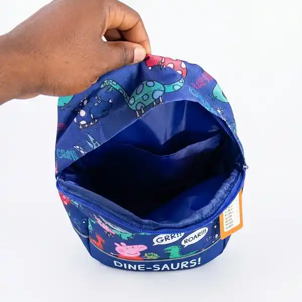Sac scolaire enfant bleu George Pig pour crèche et maternelle