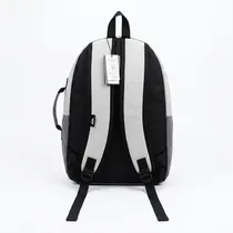 Sac à dos Quiksilver gris bicolore pour écolier
