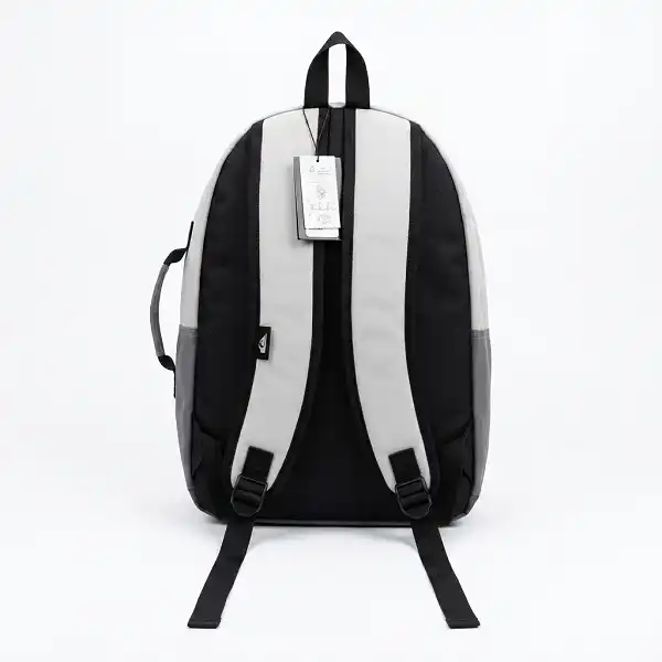 Sac à dos Quiksilver gris bicolore pour écolier
