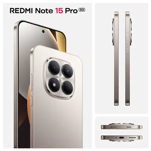 Xiaomi Redmi Note 15 Pro 5G écran AMOLED 6,83 pouces 120 Hz